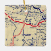 マルファTXヴィンテージマップ セラミックオーナメント (正面)
