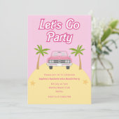 マルブビーチパーティー招待状 招待状 (スタンド正面)