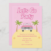 マルブビーチパーティー招待状 招待状 (正面/裏面)