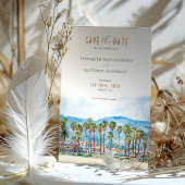 マルブビーチ サンタバーバラ CA 保存の日付 招待状