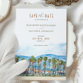 マルブビーチ サンタバーバラ CA 保存の日付 招待状