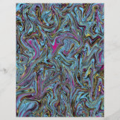 マルブリズスワーズブラックイエローピンクブルースクラップブック (裏面)