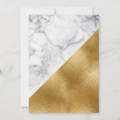 マルブリードと金ゴールドクラウンキンセニェラ招待状 招待状 (裏面)