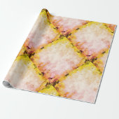 マルブリードダイヤモンド三角デザイン ラッピングペーパー (アンロールド)