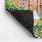 マルブルグアルトシュタットドイツ絵画タウンスケープ マウスパッド (コーナー)