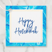 マルベエレガントリジ絵を描ューHAPPY HANUKKA フェイバータグ (正面)