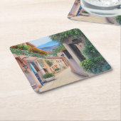 マルベラオールドタウン スクエアペーパーコースター (アングル)