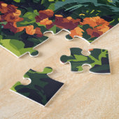 マルベラスペインイラストレーショントラベルアートヴィンテージ ジグソーパズル (側面)