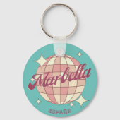 マルベラスペインカナリア島のお土産 キーホルダー (裏面)