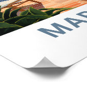 マルベラスペイントラベルプリント ポスター (角)