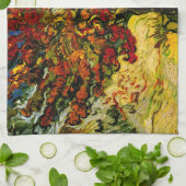 マルベリーツリーバンゴッホファインアート キッチンタオル (折り畳み)