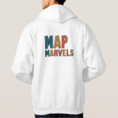 マルベルス地図 パーカ (裏面)