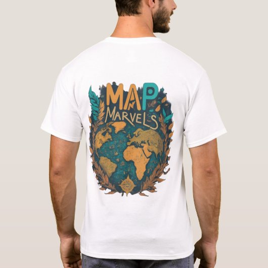 マルベルス地図 Tシャツ (裏面)