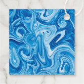 マルベー絵を描ズスワールアートホリデーハッピーハヌカー フェイバータグ (裏面)