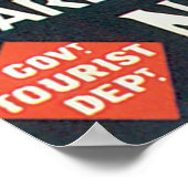 マルボローサウンドヴィンテージ旅行ポスター ポスター (角)