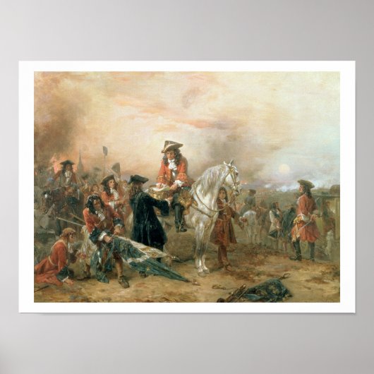 マルボロ公(1650年~1722年)はデに署名した ポスター (正面)