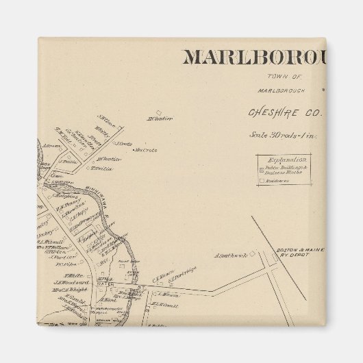 マルボロPO マグネット (正面)