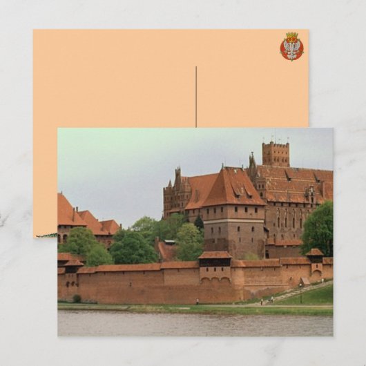 マルボーク城 ポストカード (正面/裏面)