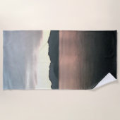 マルマリスベイコースタルシー芸術的ランドスケープ ビーチタオル (正面)