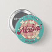 マルメスウェーデンスベリージュデコレーションアクセサリー 缶バッジ (正面&裏面)