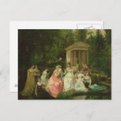 マルメゾンバラ, c.1867 ポストカード (正面/裏面)