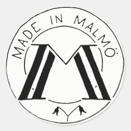マルメ製ステッカー ラウンドシール