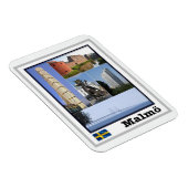 マルメ – スウェーデン – モザイク – マグネット (右側)