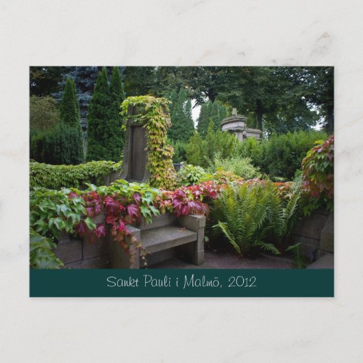 マルモのザンクトパウリ墓地 CC0362 ポストカード (正面)