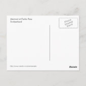 マルモットアットフルカパス ポストカード (裏面)