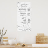 マルモモダンースタイル価格表ポスター ポスター (キッチン)