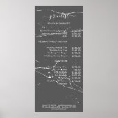 マルモモダンースタイル価格表ポスター ポスター (正面)