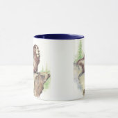 マルモート動物,岩,自然,野生動物 マグカップ (中央)