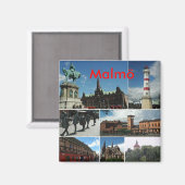 マルモ1、マルメ マグネット (正面/裏面)