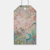 マルリかわいらしー紙パーソナライズされたギフトラベル ギフトタグ (裏面)