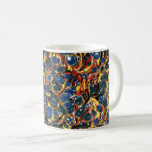 マルリカラフルービクトリアンド紙カバー コーヒーマグカップ (正面右)