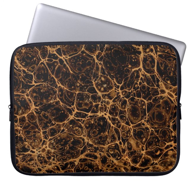 マルリカラフルービクトリアンド紙カバー ラップトップスリーブ (正面)