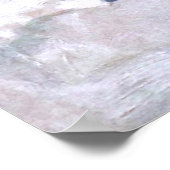 マルリー，雪のアルフレッドSisley Place du Chenil ポスター (角)