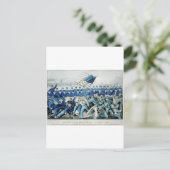 マルヴァーン・ヒルの戦い。1862年7月1日 ポストカード (スタンド正面)