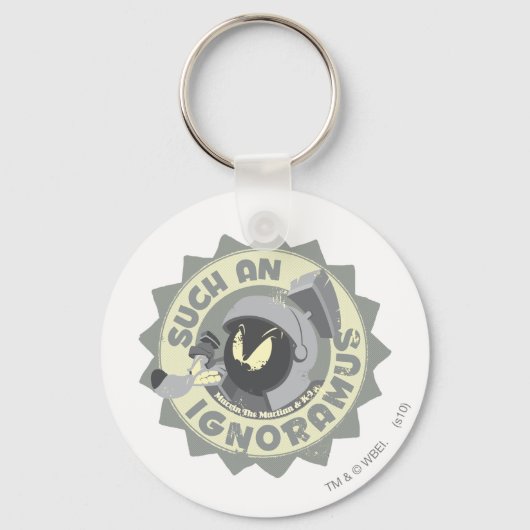 マルヴィンは火星™このような無知 キーホルダー (正面)