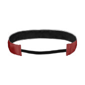 マルーパーソナライズされたン アスレチックヘッドバンド (裏面)