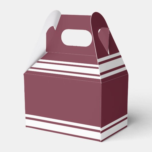 マルーンとホワイトジャージーのストライプ名前をカスタムする番号 フェイバーボックス (裏面サイド)