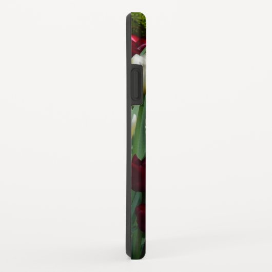 マルーンと黄色のチューリップカラフルフローラ Case-Mate iPhoneケース (裏面/右)