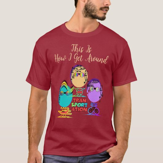 マルーンののまわりに入手方法 Tシャツ (正面)