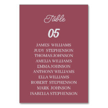 マルーンのカスタムウェディング