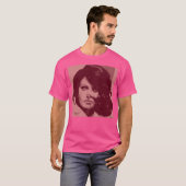 マルーンのソフィア・ローレン Tシャツ (正面フル)