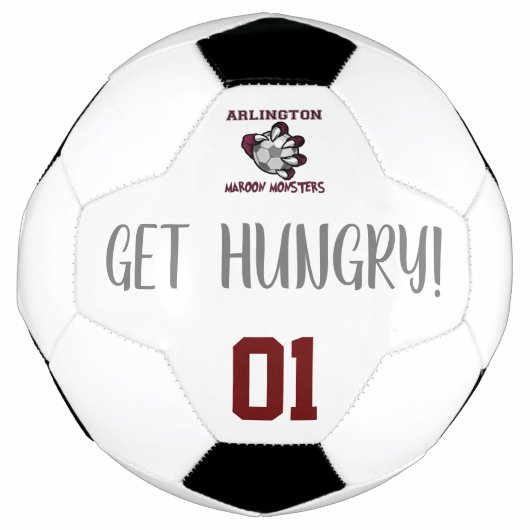 マルーンのモンスターズ・サッカーボール サッカーボール (正面)