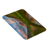 マルーンの鐘が穏やかなマルーン湖に反映2 マグネット (右側)