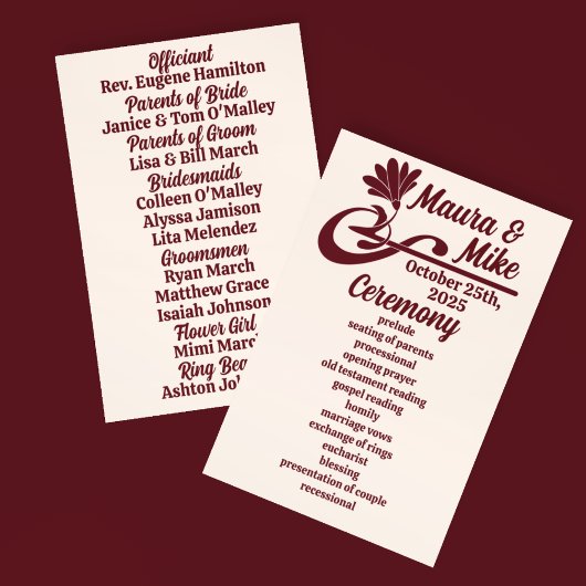 マルーンアールヌーボーフローリ結婚ッシュ プログラム