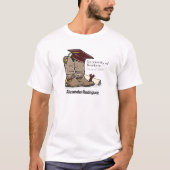 マルーンカウボーイブーツ卒業キャップ&ディプロマ Tシャツ (正面)