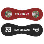 マルーンカスタムのソフトボール選手の写真名番号 ソフトボール (パネル)